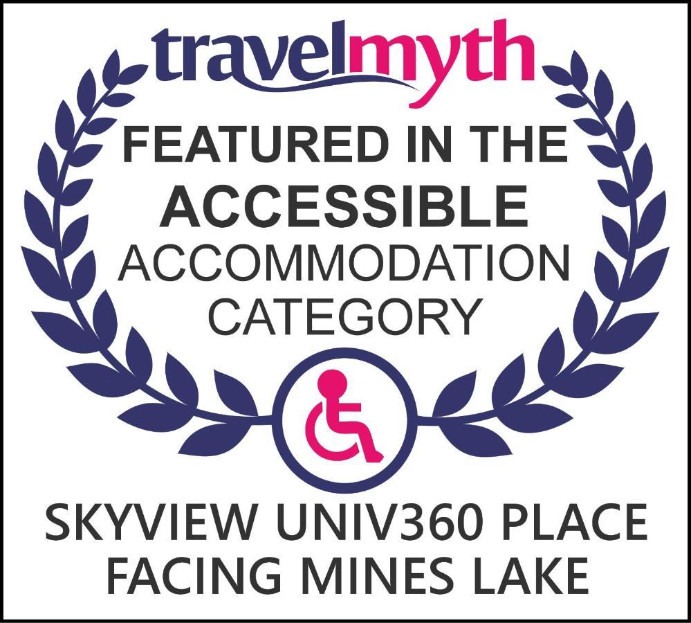 Skyview Univ360 Place Facing Mines Lake Kampong Bohol Exterior photo