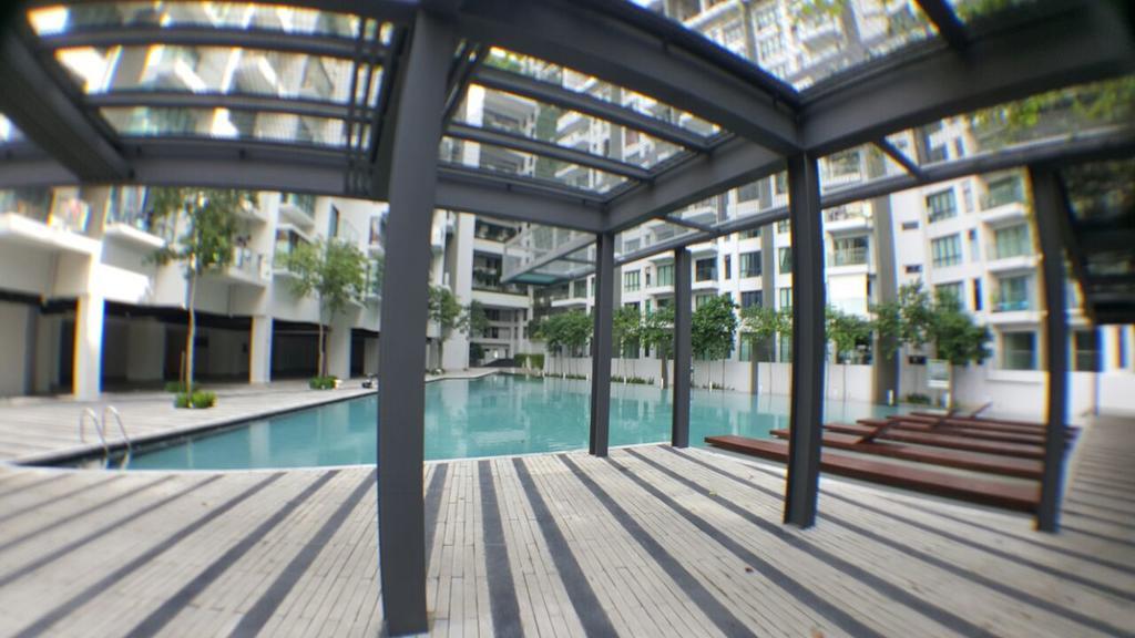 Skyview Univ360 Place Facing Mines Lake Kampong Bohol Exterior photo